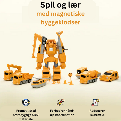 Magnetiske Byggeklodser (35 dele)