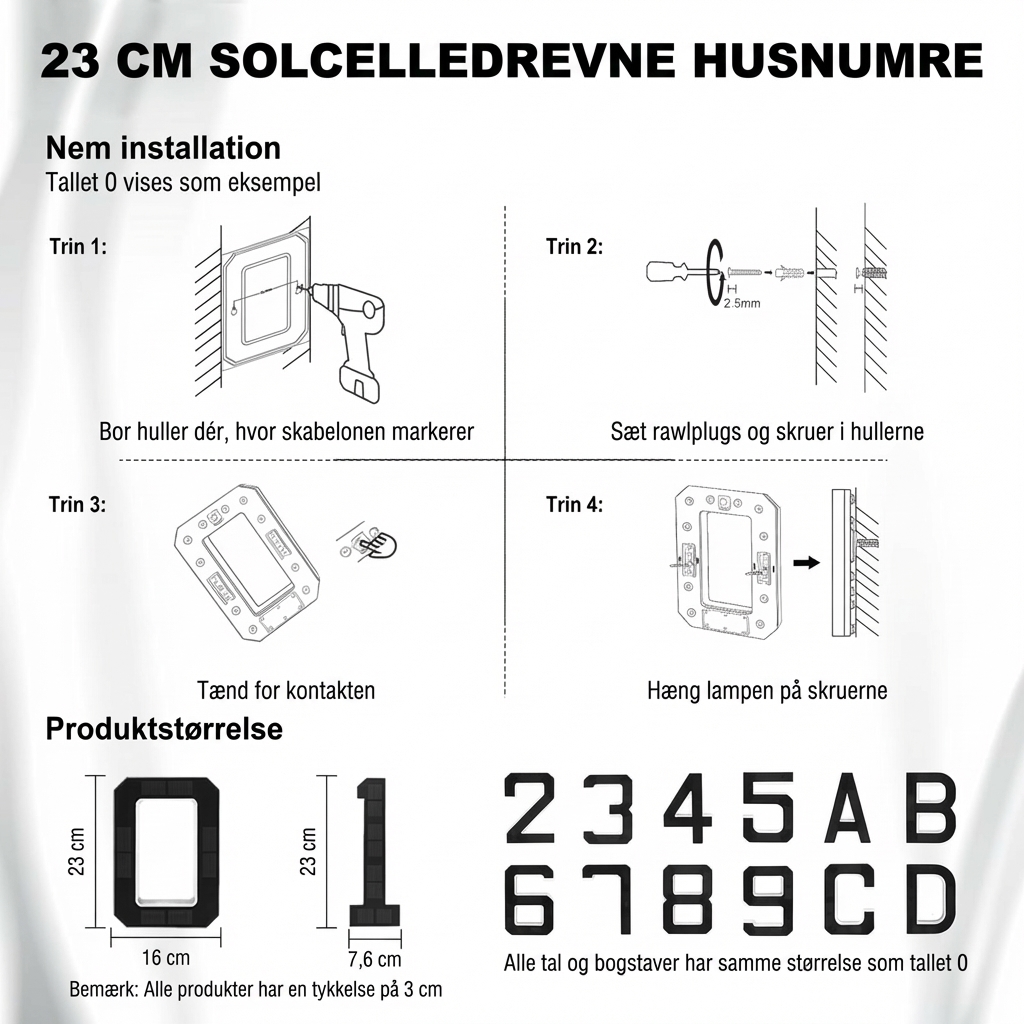 Entrux™ – Solcelledrevet belysning med sensor & nem montering