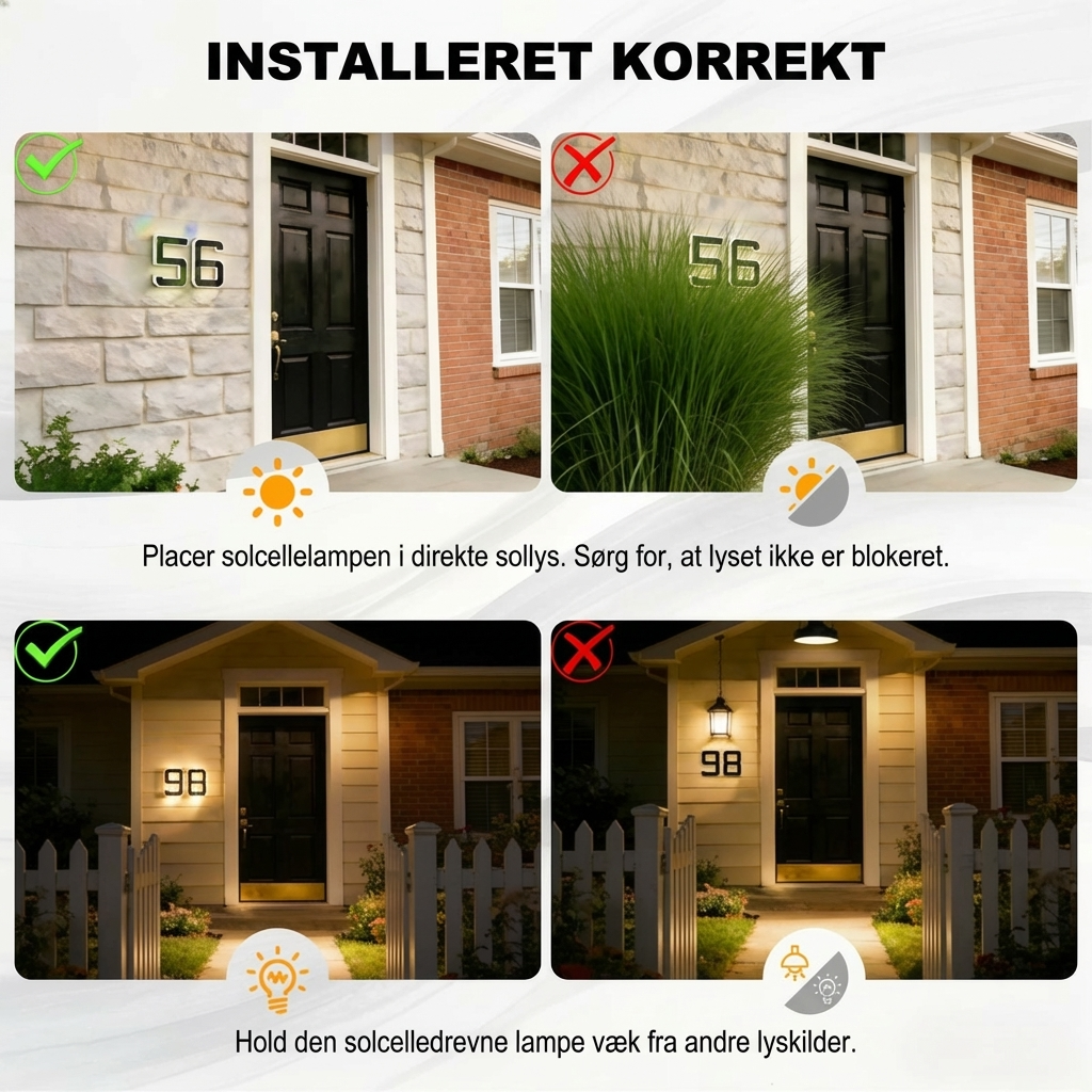 Entrux™ – Solcelledrevet belysning med sensor & nem montering