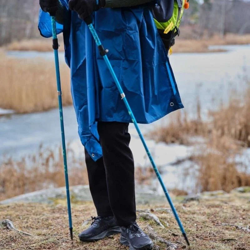 Letvægts Vandrestave – Sammenklappelige med 4 Forskellige Greb til Alle Underlag