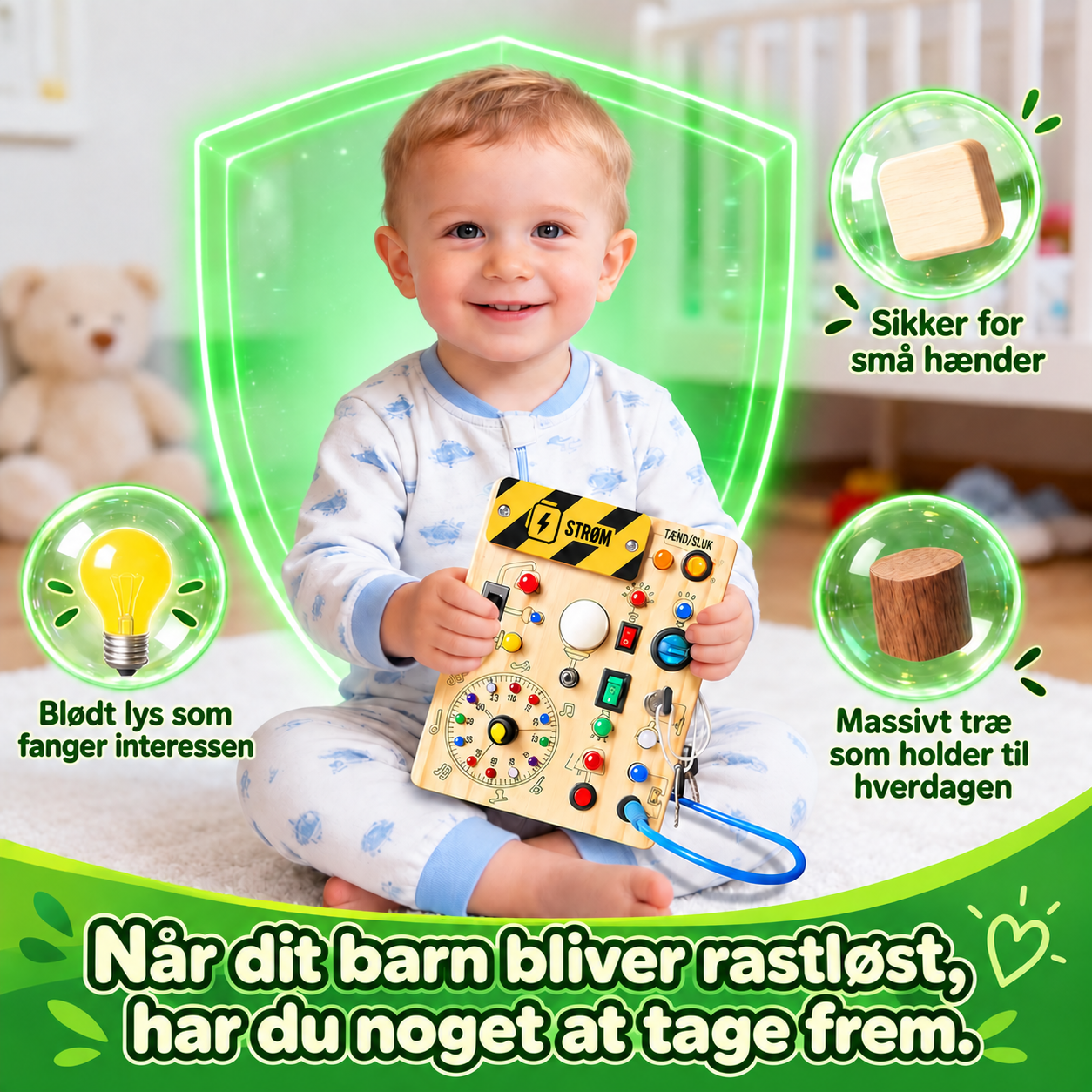 Geni™ – Superaktivitetsbræt til små opdagere